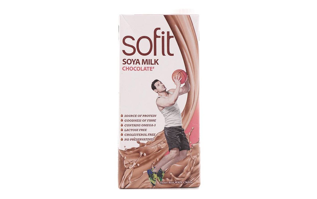Sofit Soya Milk Chocolate    Tetra Pack  1 litre